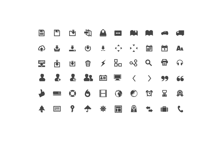 アイコンセットその２ 商用利用できるフリー素材サイト ハコハコ マテリアル
